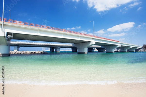 Obraz OKINAWAN Sea and Waves Beach