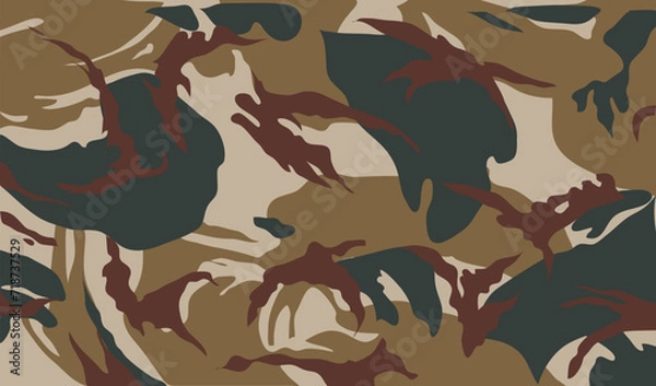 Obraz Military camouflage background texture pattern