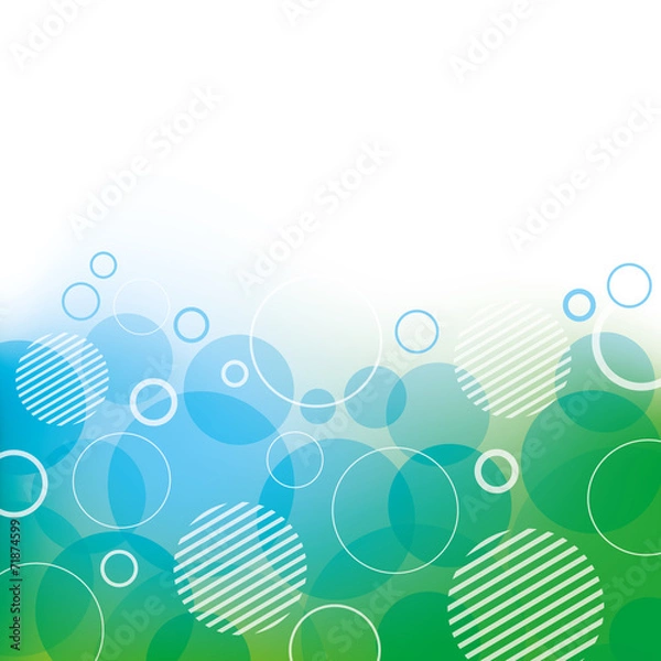 Obraz Abstract Background with Circles