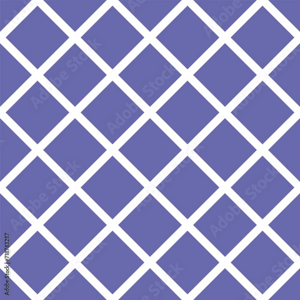 Fototapeta Seamless pattern with purple squares