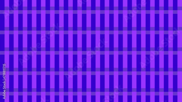 Fototapeta Abstract shapes simple geometric basic pattern continuous background. Blue Purple Pink neon pattern. Modern fabric design. Textile swatch ladies dress man shirt all over print block. Squares stripe