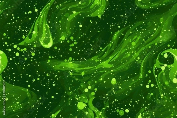 Obraz Green slime background