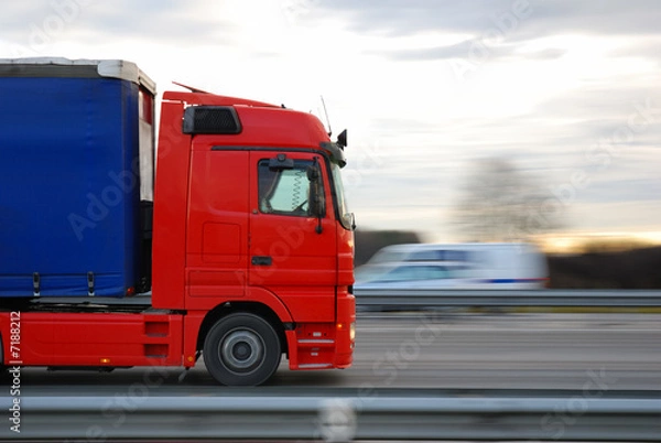 Obraz Roter Lastwagen