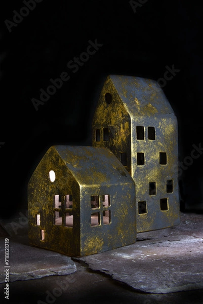 Obraz Derelict Housing Concept Image