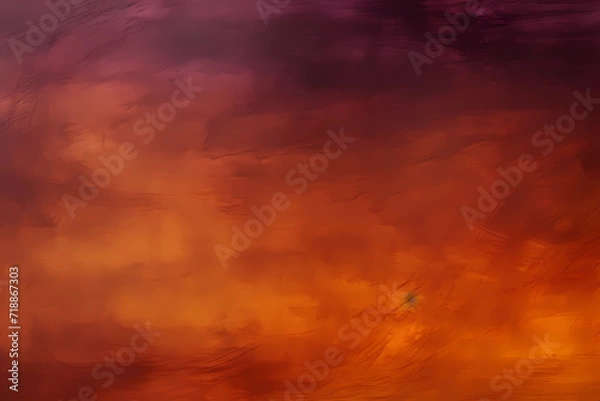 Obraz Dark orange brown purple abstract texture. Gradient. Cherry gold vintage elegant background with space for design. Halloween, Thanksgiving, autumn