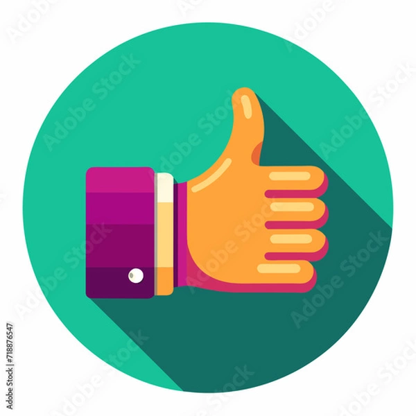 Obraz thumbs up icon