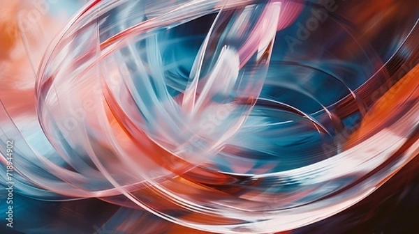 Obraz Dynamic Inclusion through Abstract Shapes