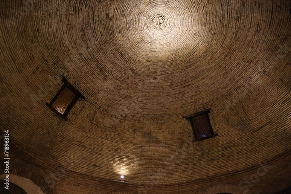 Obraz barrels in cellar