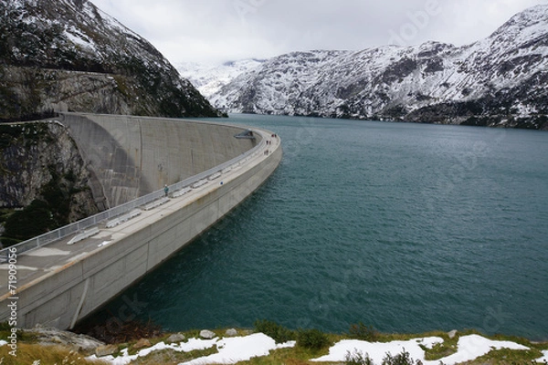 Obraz Kölnbrein-Staumauer
