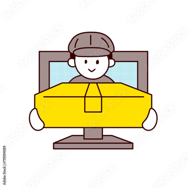 Obraz インターネット配達員