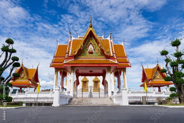 Obraz thai buddhist temple city
