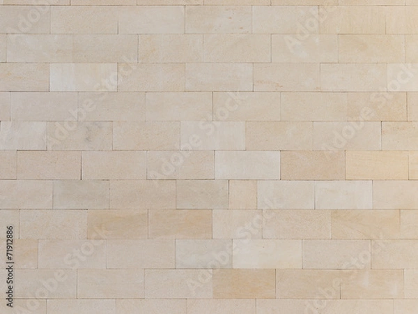 Obraz cegły z trawertynu