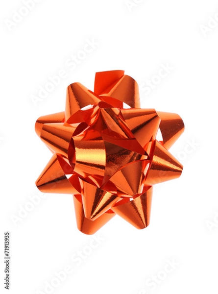 Fototapeta Orange Bow