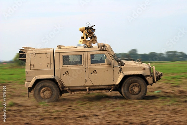 Fototapeta Combat vehicle