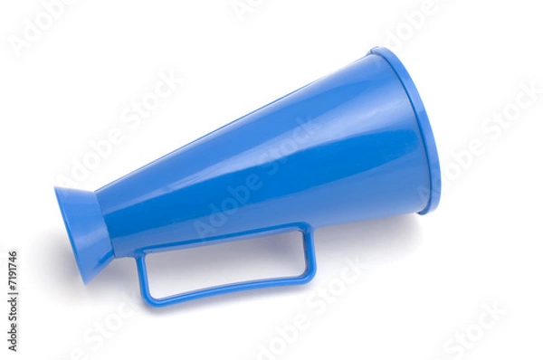 Obraz Blue megaphone