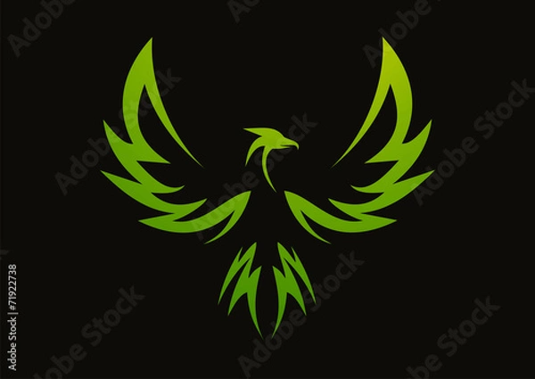 Obraz eagle logo vector