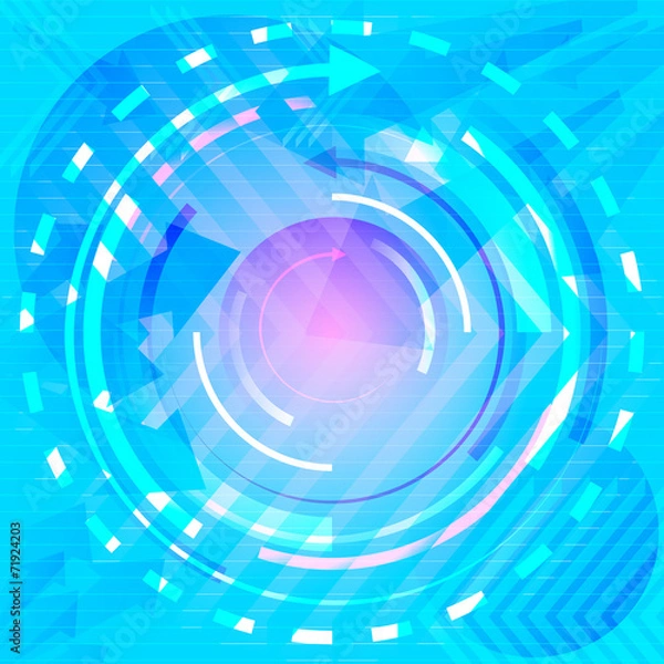 Fototapeta abstract background, arrow, vector illustration