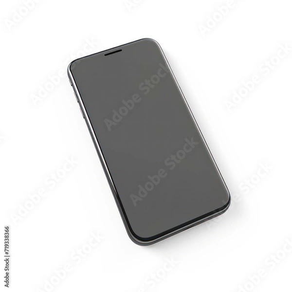 Fototapeta Smartphone or mobile phone with empty screen