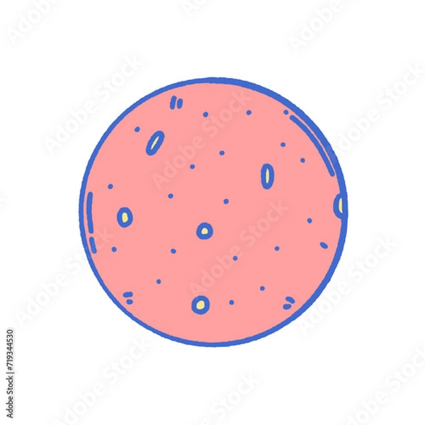 Obraz svg color doodle element pcsk studio