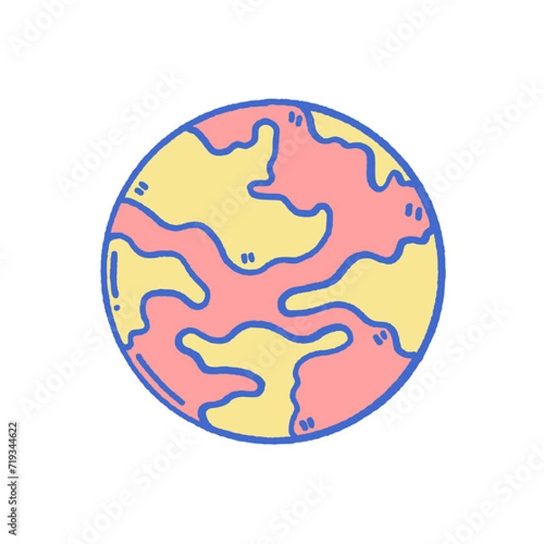 Obraz svg color doodle element pcsk studio