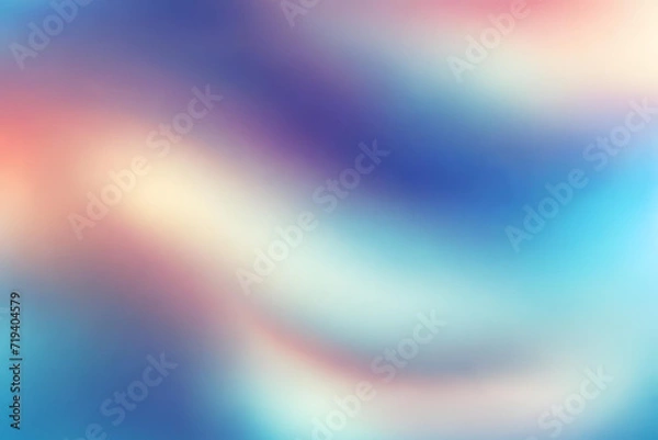 Fototapeta Abstract gradient smooth Blurred Bright Blue background image