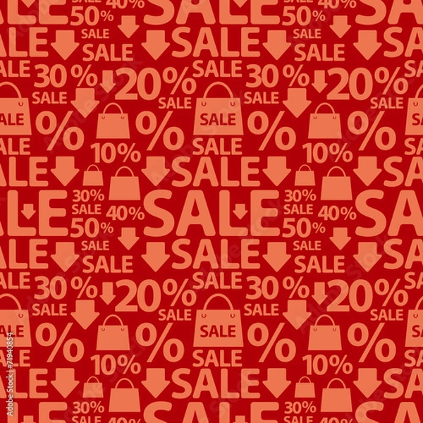 Obraz sale pattern
