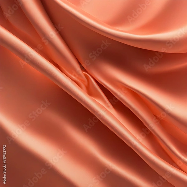 Obraz Peach Fuzz Color Sil Texture Abstract Background Illustration For Cosmetic Banner