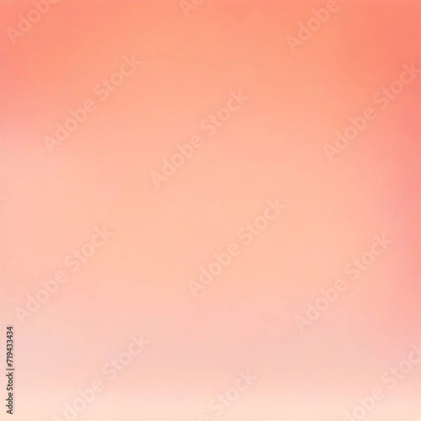 Obraz Peach Fuzz Color Gradient Abstract Background Illustration For Cosmetic Banner