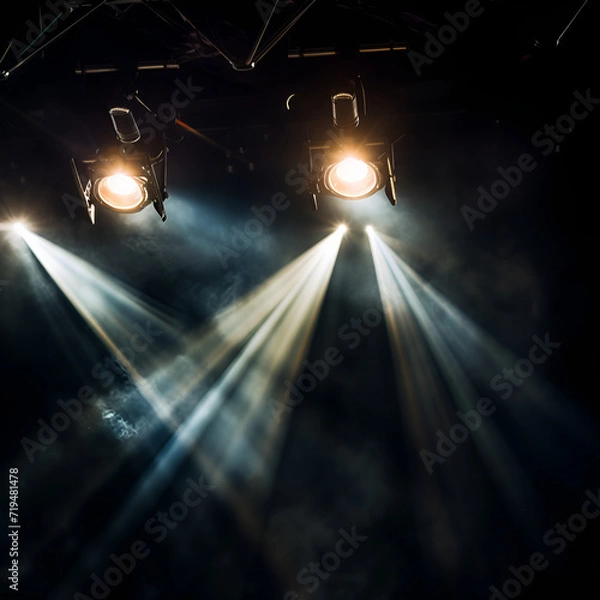 Obraz trails on the street