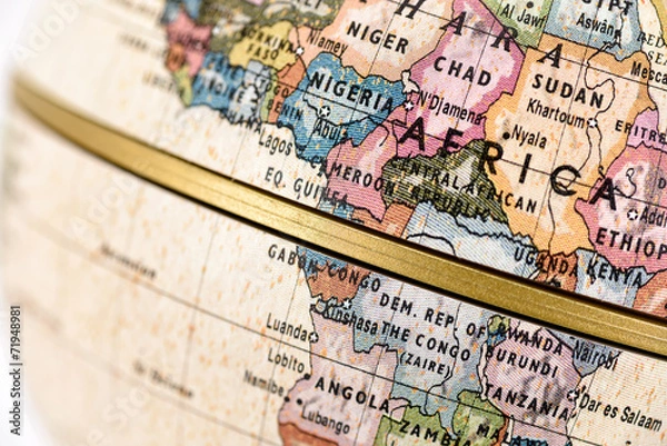 Obraz Kula ziemska Afryka