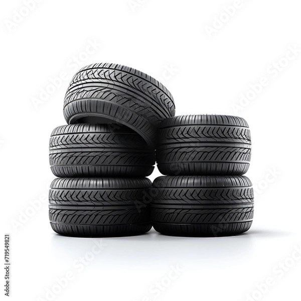 Obraz stack of tires