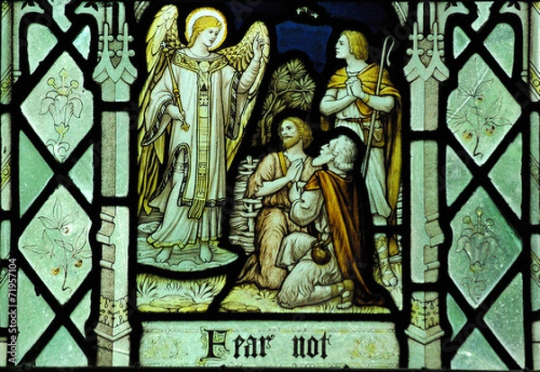 Obraz The angel with the sheperds