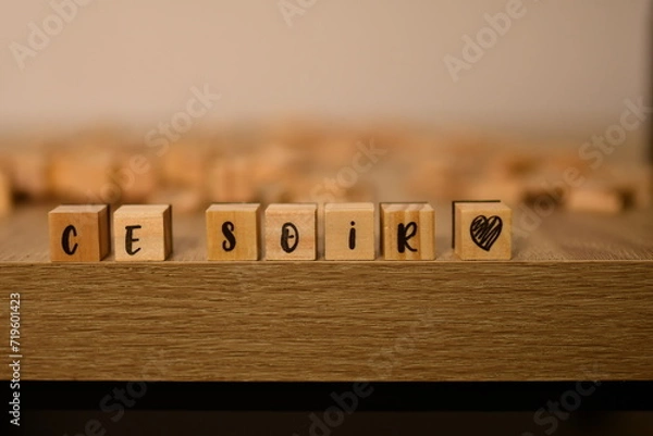 Obraz ce soir en cubes