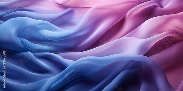 Fototapeta "Subtle Elegance: Abstract Fabric Cloth Background in Monochromatic Hue"

