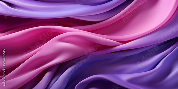 Fototapeta "Subtle Elegance: Abstract Fabric Cloth Background in Monochromatic Hue"

