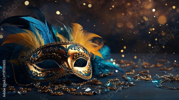 Obraz venetian carnival mask