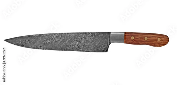Obraz vintage chef knife