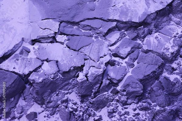 Obraz 地割れのような自然の模様