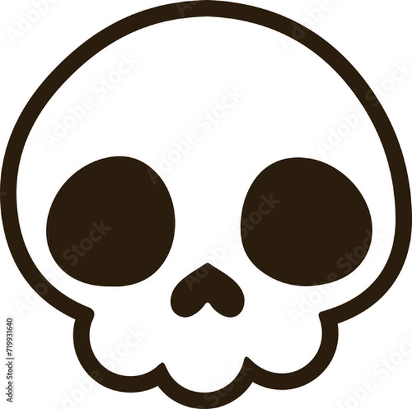 Obraz Skull icon