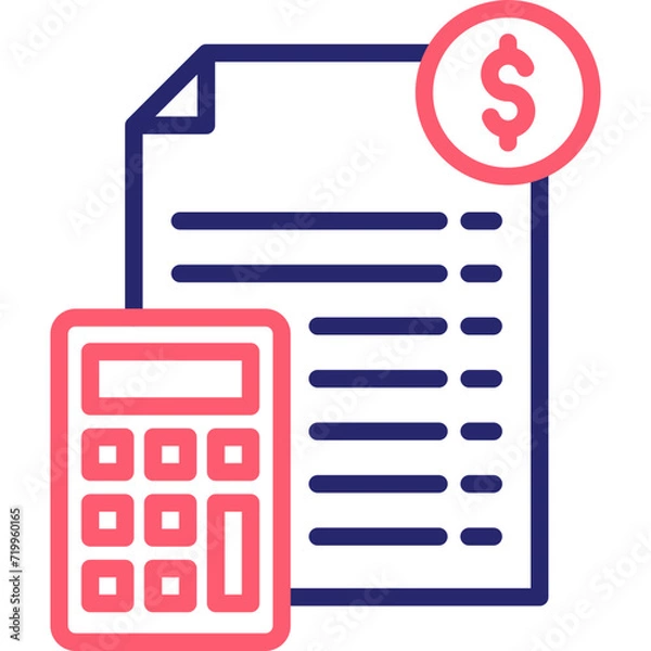 Fototapeta Calculator Icon