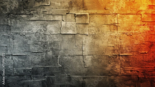 Fototapeta Multicoloured stone wall with natural patterns and textures.