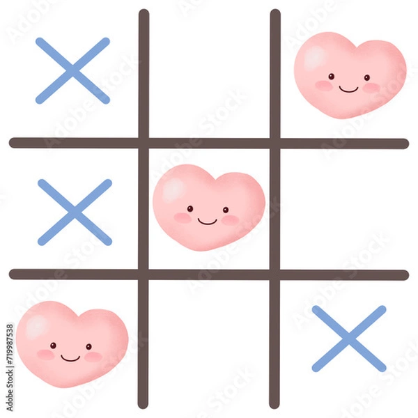 Obraz OX Table Blue Cross