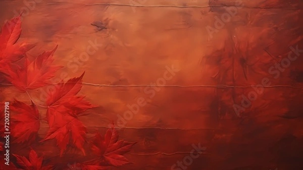 Fototapeta seamless background picture with leaf pattern, leaves, trees, tree branches