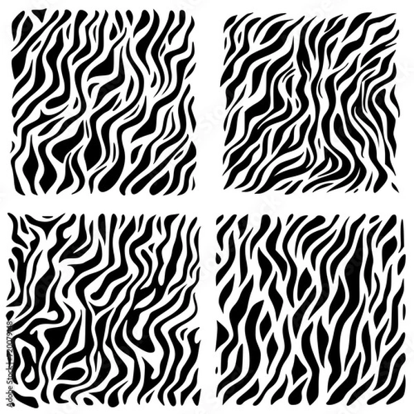 Fototapeta zebra pattern, seamless pattern, pattern svg, digital paper png, paper svg,, pattern, animal, texture, skin, black, print, fur, stripes, safari, nature, seamless, vector, striped, design, wild