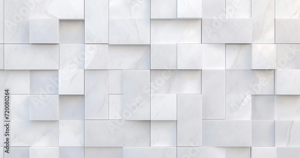 Obraz tile in white and light gray surface texture