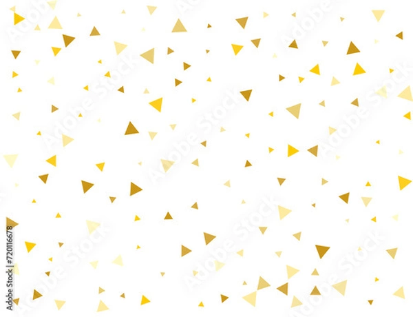 Fototapeta Magic Triangular Confetti