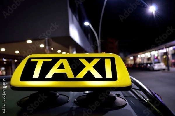 Obraz Taxi-Schild
