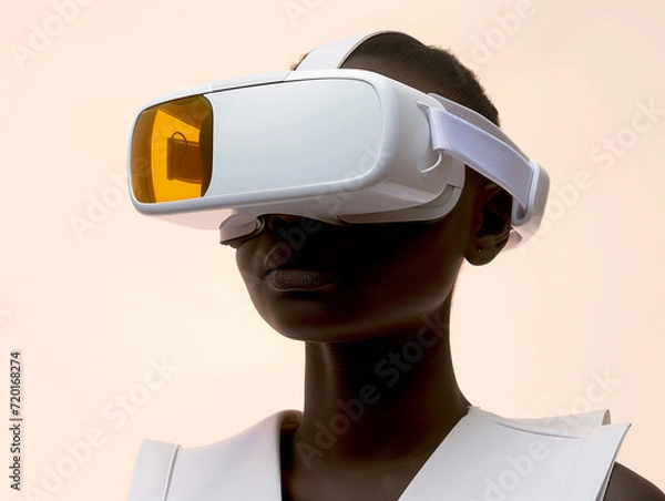 Obraz VR flash drive on white