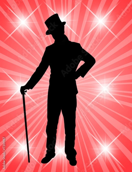 Obraz Top hat and tails