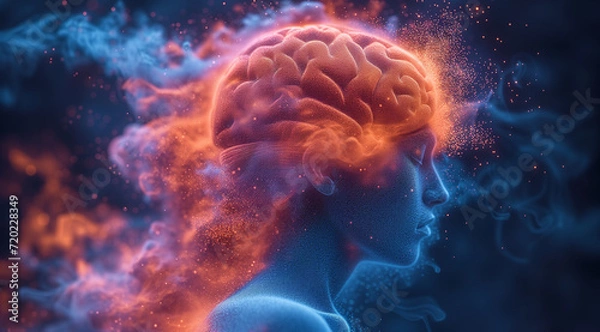 Fototapeta the brain